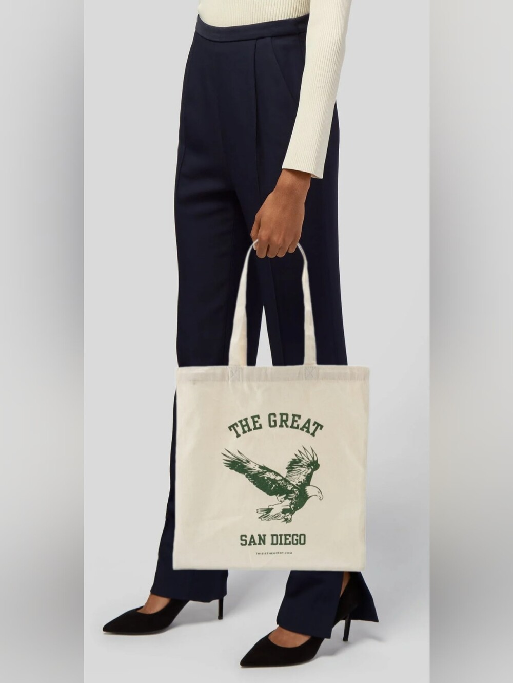 The GREAT. Canvas Tote | San Diego READ
